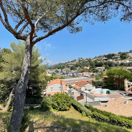 Lägenhet En Bas De Avec Piscine Proche Bord De Cagnes-sur-Mer